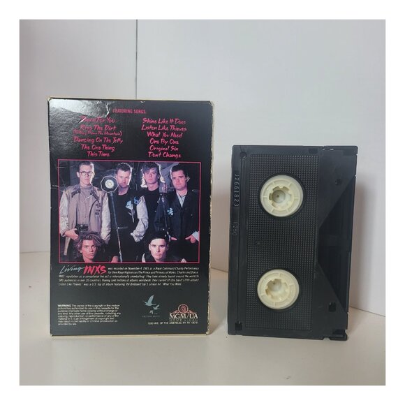 INXS BETA Tape Betamax (Not VHS) - Picture 2 of 3